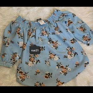 Off the shoulder shirt